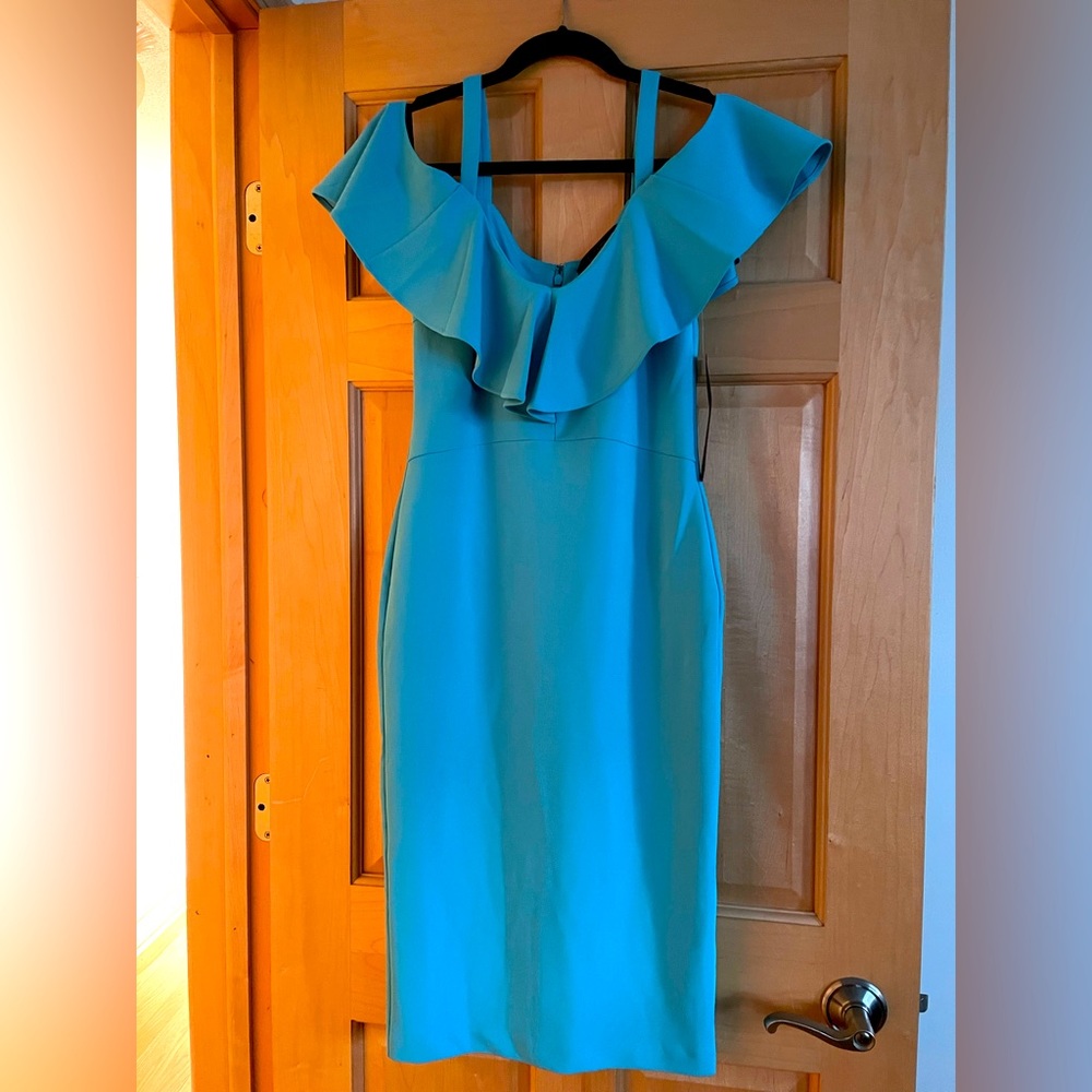 Rachel Roy Cerulean Blue dress. Size small. NWT!